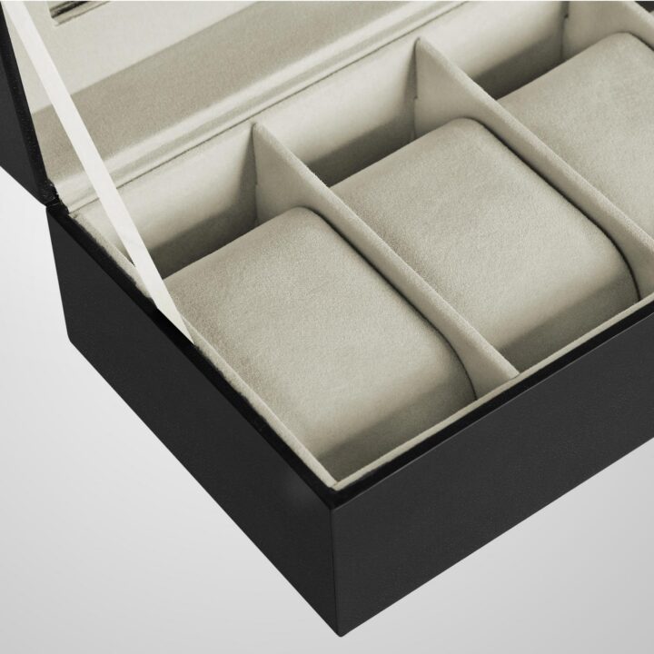 Kellakarp 30×11.2x8cm must, beež Kellakarbid