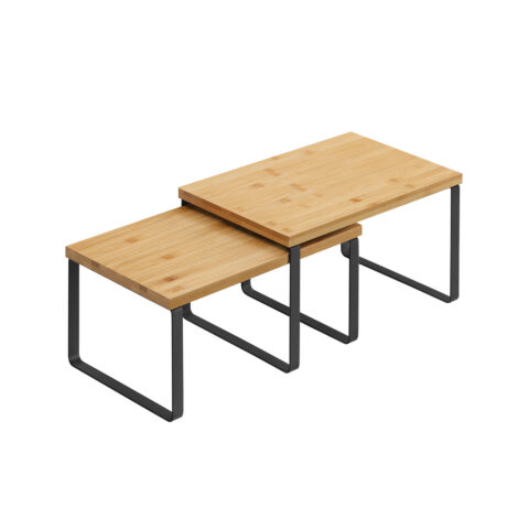 Hoiuriiul 29.7×19.5×15.6cm/
29.7×18.5×13.5cm looduslik, must Köögiriiulid
