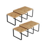 Hoiuriiul 30x20x15cm looduslik,must Köögiriiulid