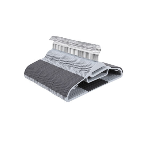 Plastikust riidepuud 41.5×22.5×0.5cm hall, hõbedane Plastikust riidepuud
