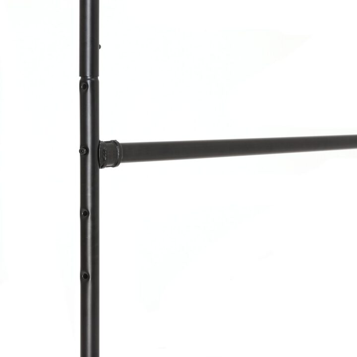 Riidestange 130x49x201cm must Riidestanged