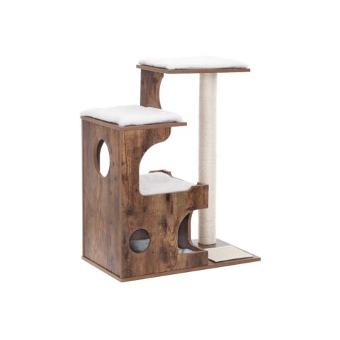 Kassipuu 66x42x88cm antiikne Kasside kraapimis- ja ronimispuud