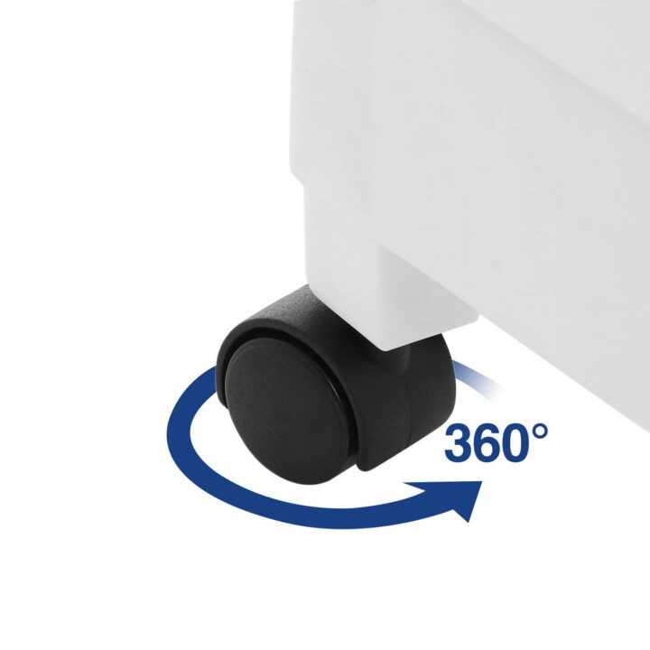 Köögi hoiuriiul 27.5×32.5×74.5cm valge Köögiriiulid