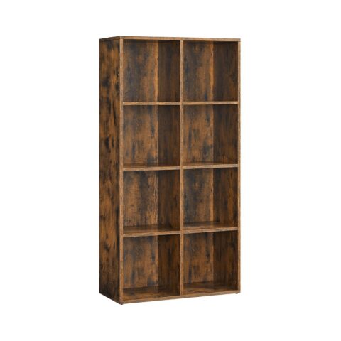 Raamatukapp 65.5x30x129.5cm, antiik, antiikvärv Raamaturiiulid