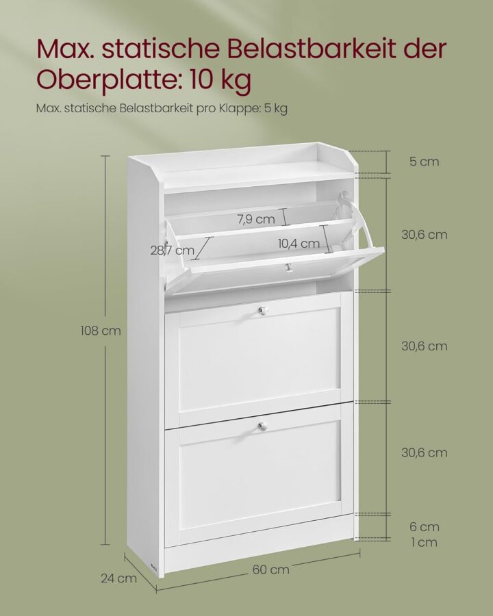 Kingakapp 60x24x108cm Kingakapid