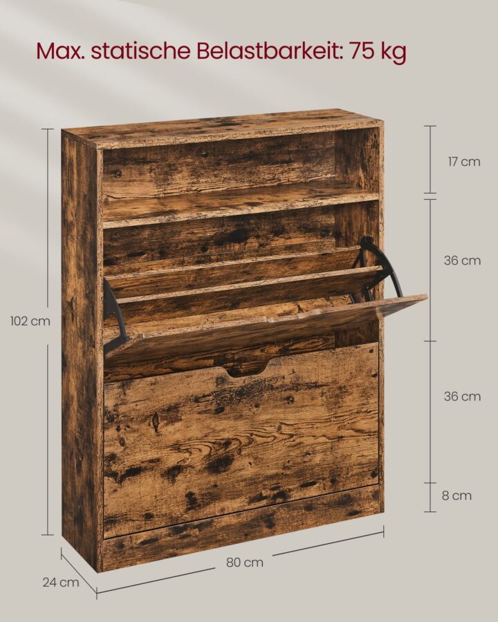 Kingakapp 80x24x102cm hall Kingakapid