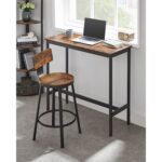 Kõrge tool 49.5×49.5x63cm, must Baaripukid ja baaritoolid