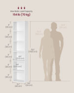 Raamaturiiul Elutoamööbel Homewell 11