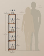 Nurgariiulid Elutoamööbel Homewell 12