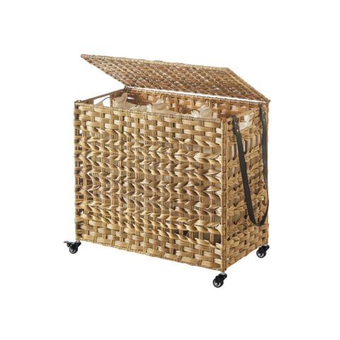 Pesukorv 66x36x60cm looduslik Pesukorvid