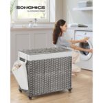 Pesukorv kaanega 160 L 70x36x66cm Pesukorvid