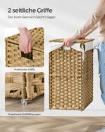 Pesukorv 45.5x32x61cm kollane Pesukorvid ja hoiukastid