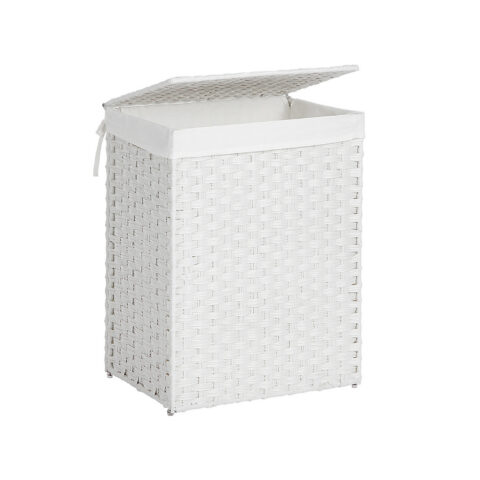 Pesukorv 45.5x32x61cm valge Pesukorvid