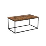 Kohvilaud 100x55x45cm must, retro värv Kohvilauad
