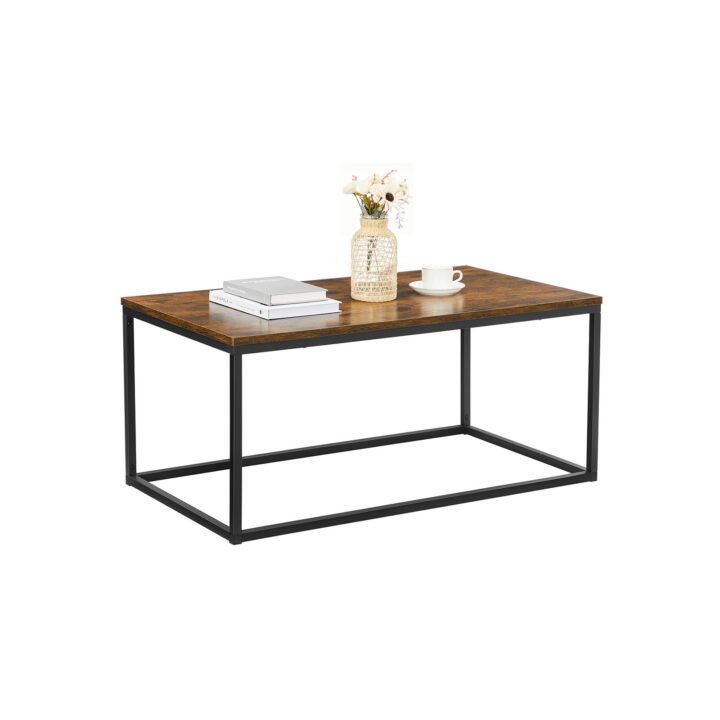 Kohvilaud 100x55x45cm must, retro värv Kohvilauad