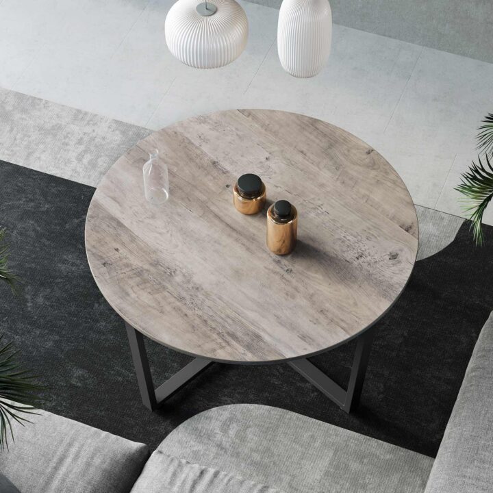 Kohvilaud 88x88x47cm valge Kohvilauad