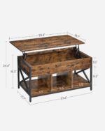 Kohvilaud 100x50x(49-62)cm Kohvilauad
