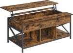 Kohvilaud 120×59.9×49.4cm vintage pruun/must Kohvilauad