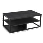 Kohvilaud 110x60x45cm must Kohvilauad