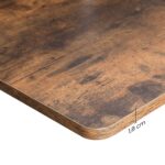 Lauaplaat 140x70x1.8cm vintage pruun Arvutilauad