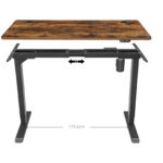 Lauaplaat 140x70x1.8cm vintage pruun Arvutilauad