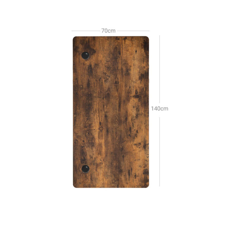 Lauaplaat 140x70x1.8cm vintage pruun Arvutilauad