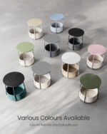 Ümmargune korviga külglaud Sisustus Homewell 16