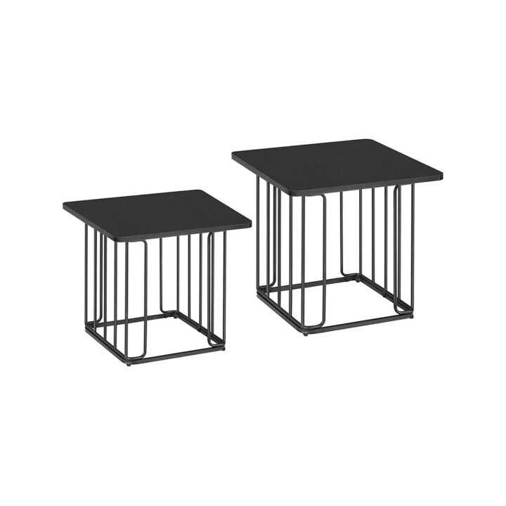 Abilauad 50x50x45cm/40x40x40cm must Kohvilauad