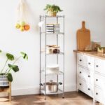 Vannitoariiul 30x30x121cmcm nahatooni s Vannitoariiulid