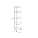 Vannitoariiul 30x30x121cmcm nahatooni s Vannitoariiulid