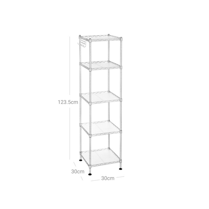 Vannitoariiul 30x30x121cmcm nahatooni s Vannitoariiulid
