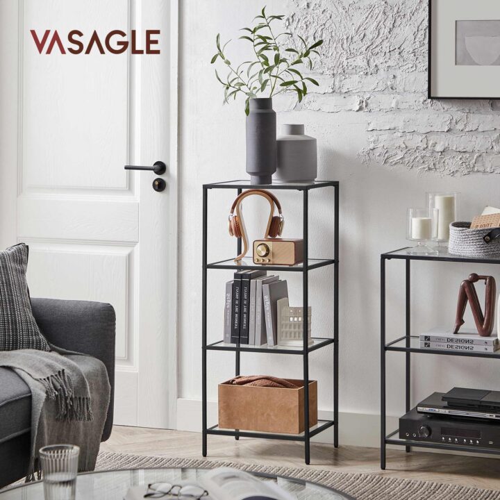 Hoiuriiul 40x30x95cm must Köögiriiulid