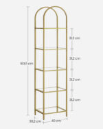 Raamaturiiul 40x30x183cm Raamaturiiulid
