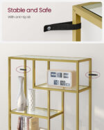 Klaasist riiulid Elutoamööbel Homewell 10