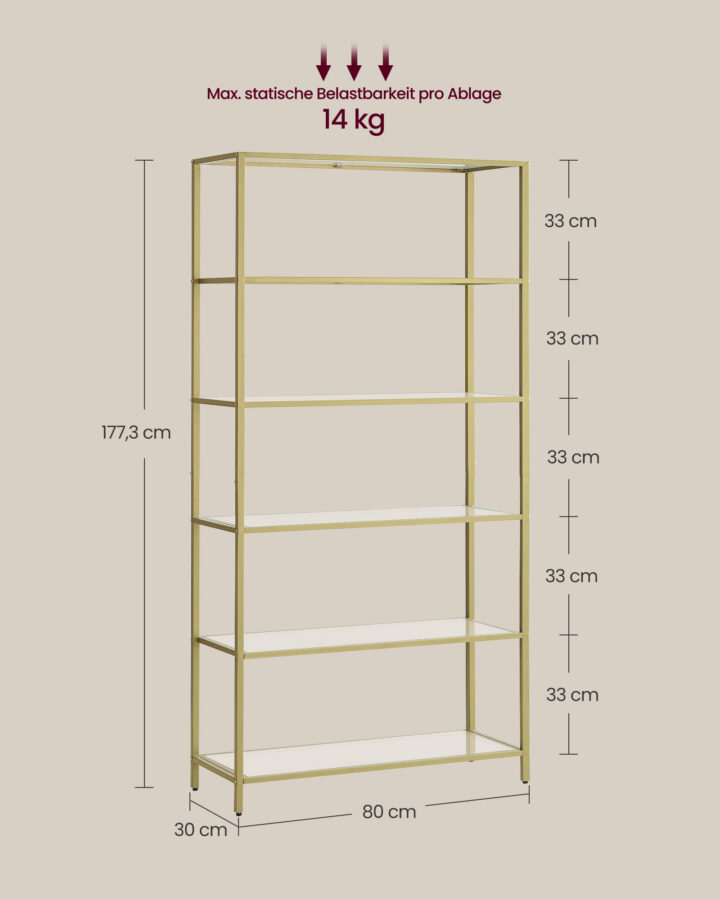 Raamatukapp 80x30x177.3cm Raamaturiiulid