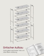 Raamaturiiul 80x30x177.3cm Raamaturiiulid
