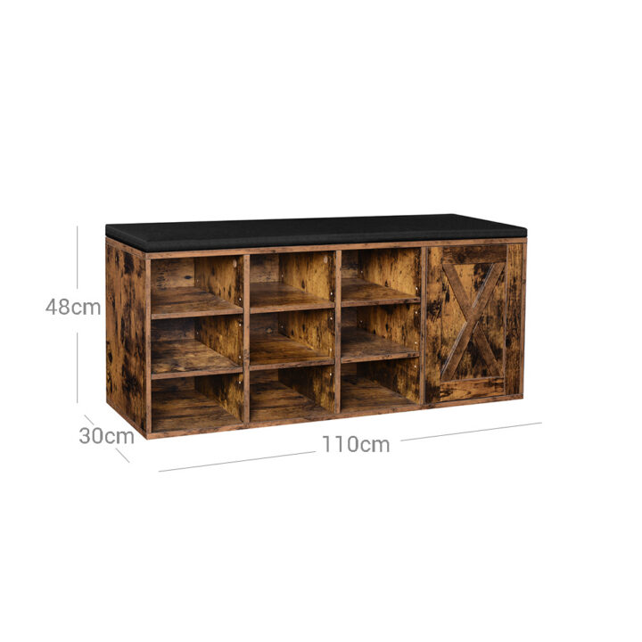Jalatsipink 110x30x48cm antiikne Riiulid