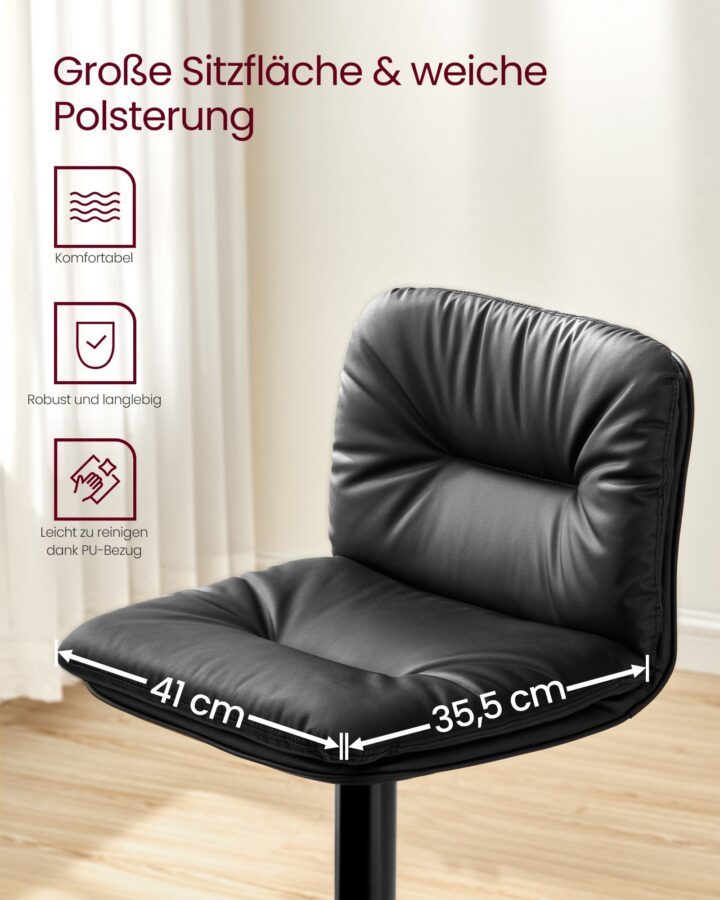 Baaritoolid 41x47x(89-110)cm Baaripukid