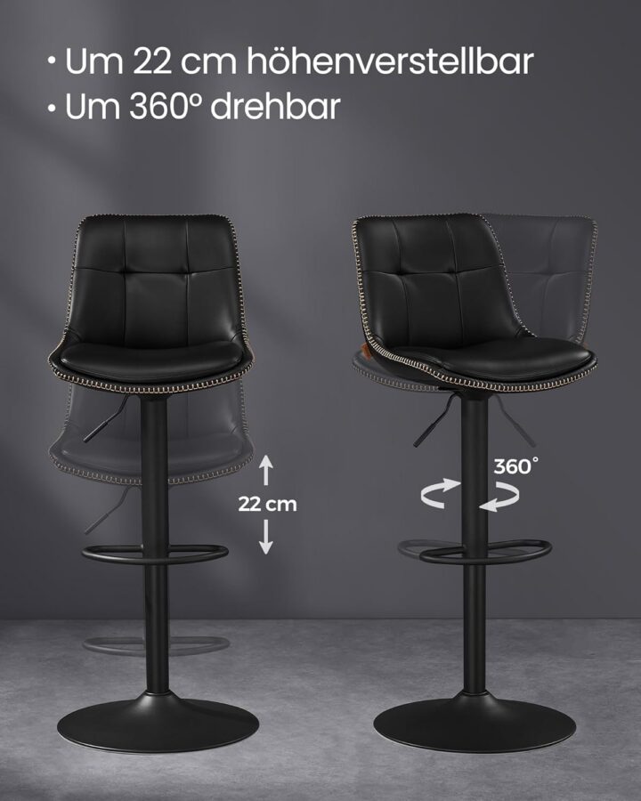 Baaritoolid 42.9×48.1×93.1-114.1cm Baaripukid ja baarilauad
