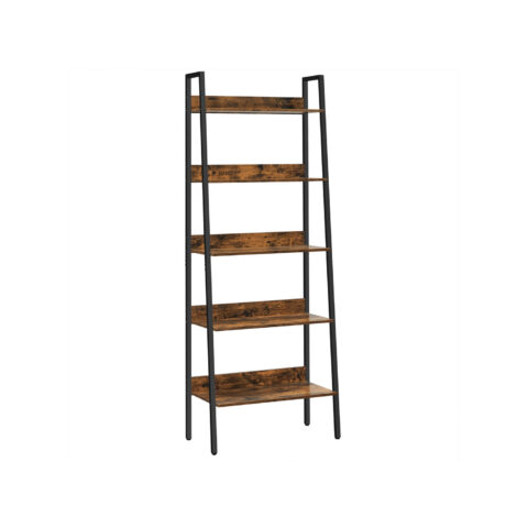 Redelriiulid 60x30x170cm must, retrovärv Raamaturiiulid
