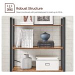 Redelriiul 80x30x184.3cm must, retrovärv Raamaturiiulid