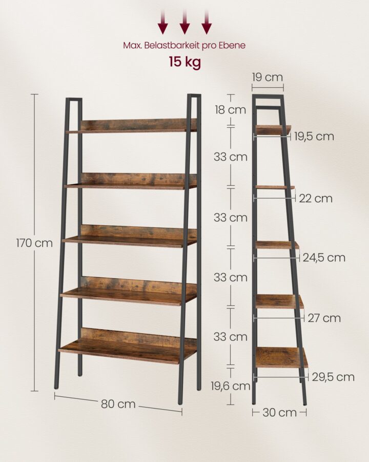 Raamatukapp 80x30x170cm Raamaturiiulid