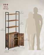 Raamaturiiul 60x24x159.5cm Raamaturiiulid
