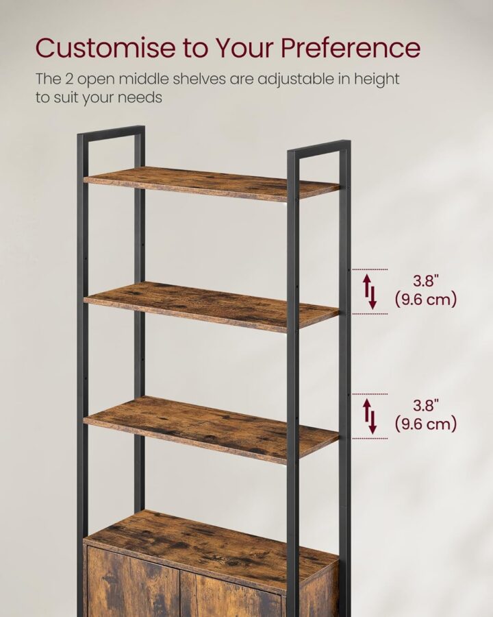 Raamaturiiul 60x24x159.5cm Raamaturiiulid
