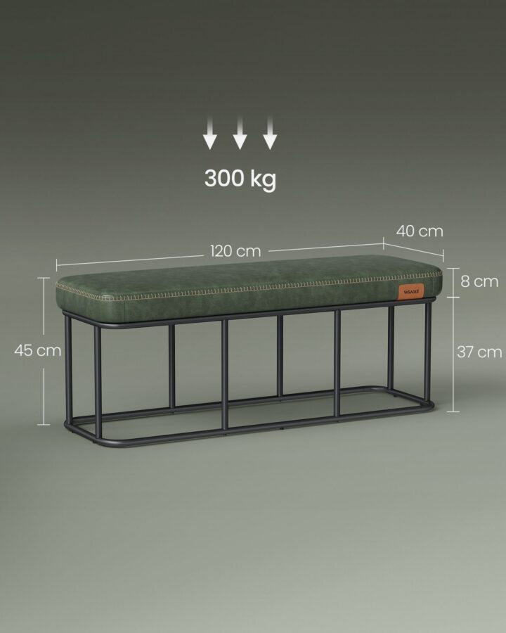 Hoiukastiga tumbatool 120x40x45cm Voodiotsa kastid ja pingid