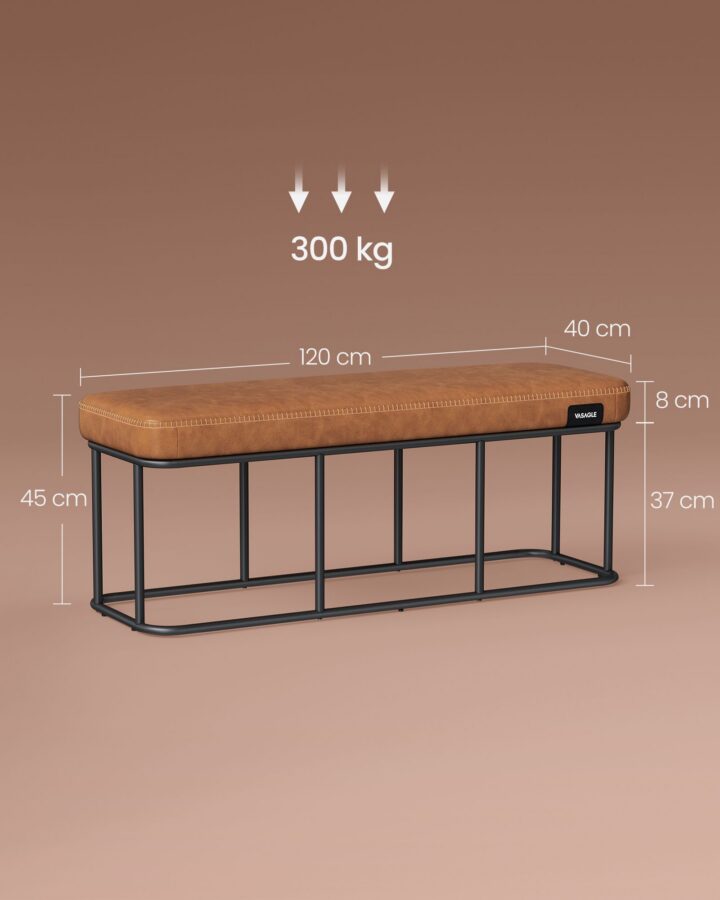 Panipaiga otomann 120x40x45cm Voodiotsa kastid ja pingid