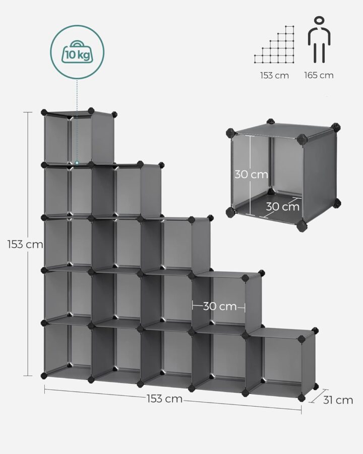 Hoiuriiulid 105×33.5×177.5cm beež,must Köögiriiulid