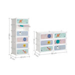 Plastikust kingakarbid 43x31x105cm valge, valge Kingakapid