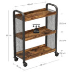 Veerev käru Sisustus Homewell 16