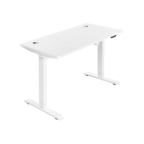 Seisulaud 120x60x70-118cm valge Reguleeritava kõrgusega lauad